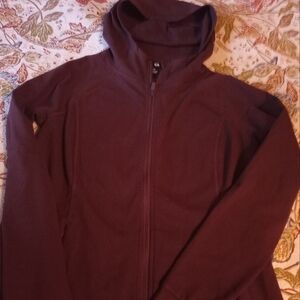 Mahogony Brown Hooded Jacket